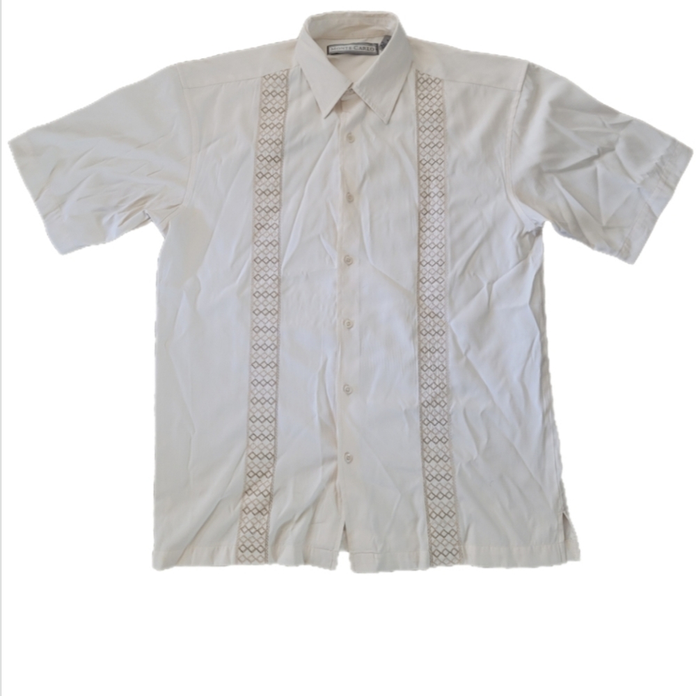 Monte Carlo Cuban Style Shirt sz M (38/40)